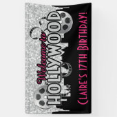 Hollywood Birthday Spandoek (Verticaal)