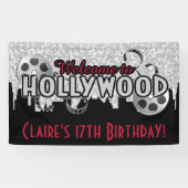 Hollywood Birthday Spandoek (Horizontaal)
