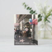 Hollywood Blvd. Briefkaart! Briefkaart (Staand voorkant)