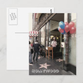 Hollywood Blvd. Briefkaart! Briefkaart (Voorkant / Achterkant)