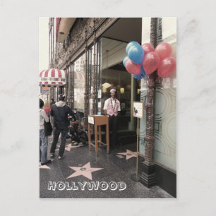 Hollywood Blvd. Briefkaart! Briefkaart