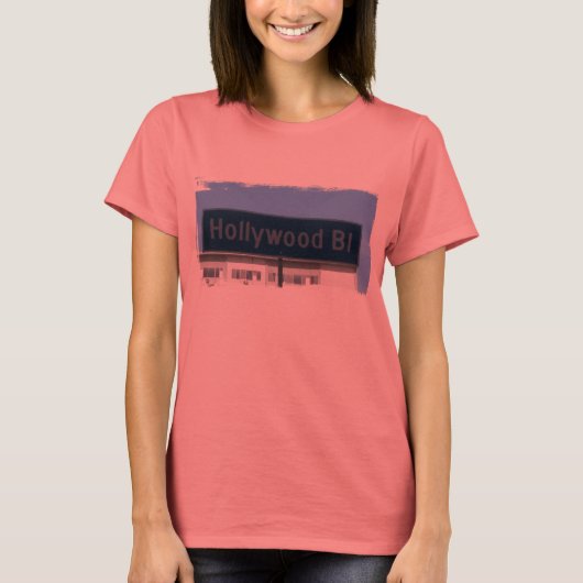 Hollywood Blvd T-shirt (Voorkant)