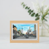  Hollywood Blvd uit de jaren 20 van de vorige eeuw Briefkaart (Staand voorkant)