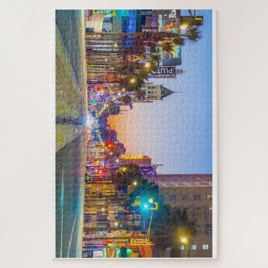 Hollywood Boulevard in Los Angeles - Puzzle Legpuzzel (Verticaal)