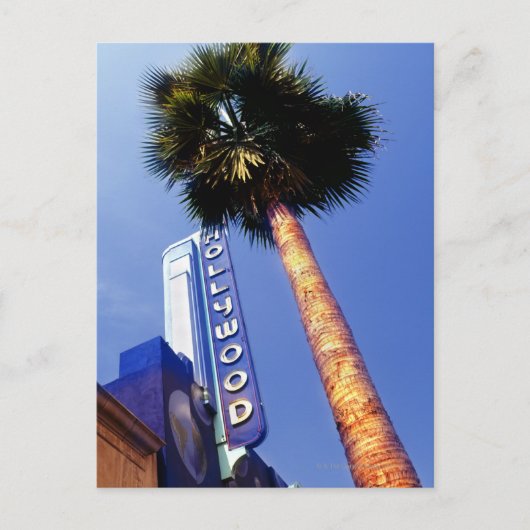 Hollywood Boulevard, Los Angeles Briefkaart (Voorkant)