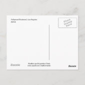 Hollywood Boulevard, Los Angeles  Briefkaart (Achterkant)