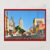 Hollywood Boulevard, Los Angeles  Briefkaart (Voorkant)
