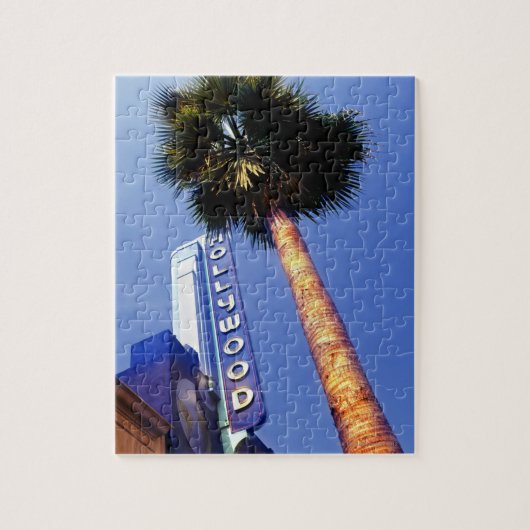 Hollywood Boulevard, Los Angeles Legpuzzel (Verticaal)