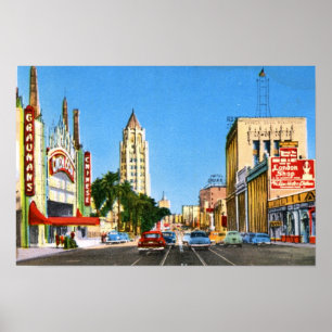 Hollywood Boulevard, Los Angeles  Poster
