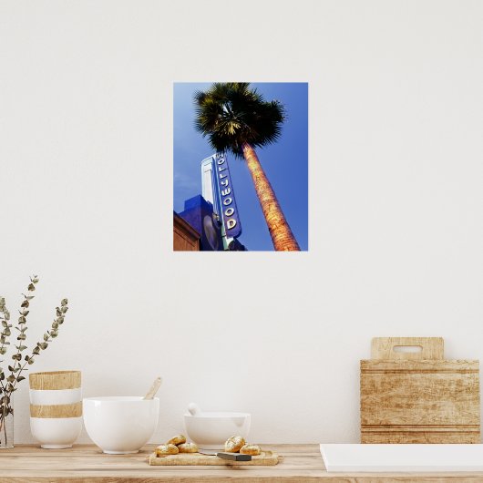 Hollywood Boulevard, Los Angeles Poster (Keuken)