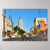 Hollywood Boulevard, Los Angeles  Poster (Voorkant)