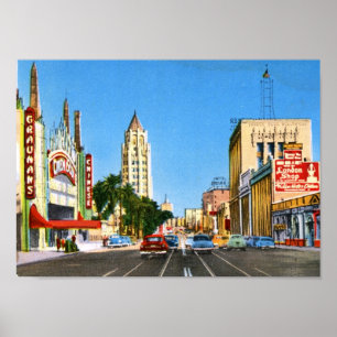 Hollywood Boulevard, Los Angeles  Poster