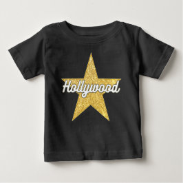 Hollywood Boulevard Script en Star Baby T-Shirt