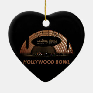 Hollywood Bowl Keramisch Ornament