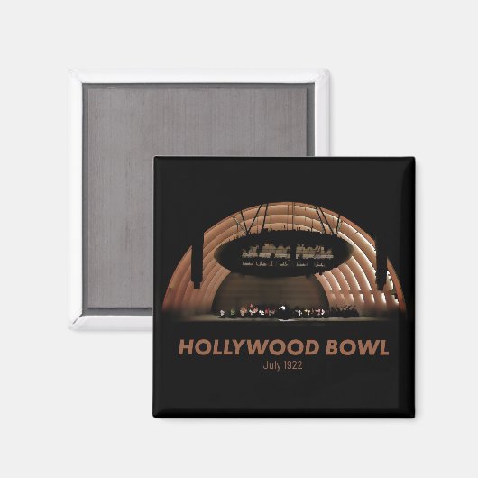 Hollywood Bowl Magneet (Voorkant / Achterkant)