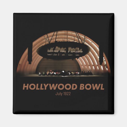 Hollywood Bowl Magneet (Voorkant)