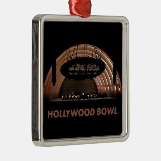 Hollywood Bowl Metalen Ornament (Rechts)