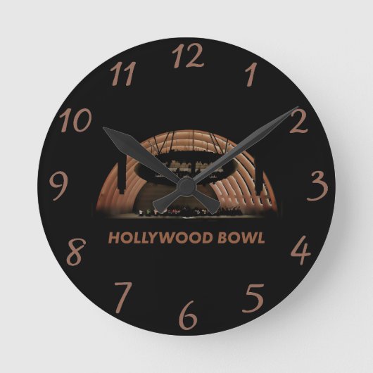 Hollywood Bowl Ronde Klok (Voorkant)