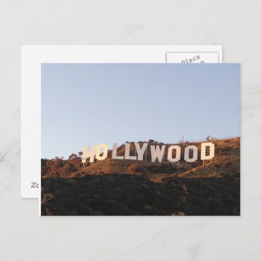 Hollywood Briefkaart (Voorkant / Achterkant)
