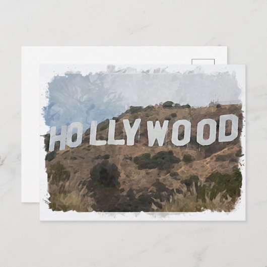 Hollywood Briefkaart (Voorkant / Achterkant)