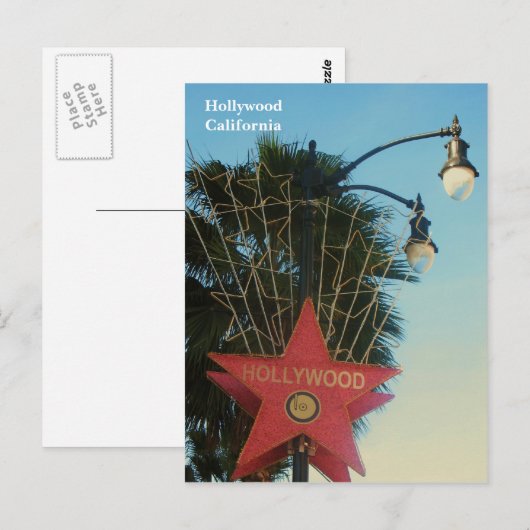 Hollywood Briefkaart! Briefkaart (Voorkant / Achterkant)