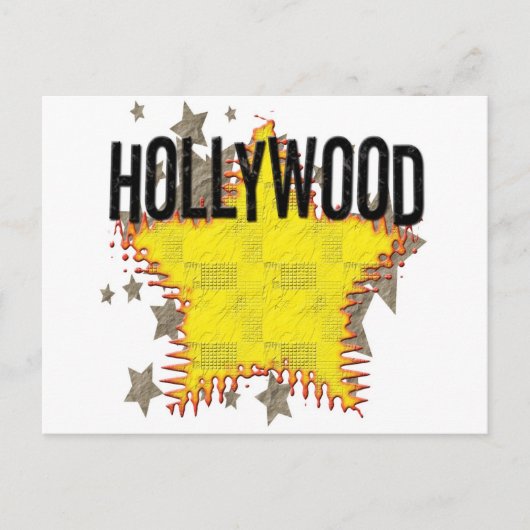 Hollywood Briefkaart! Briefkaart (Voorkant)