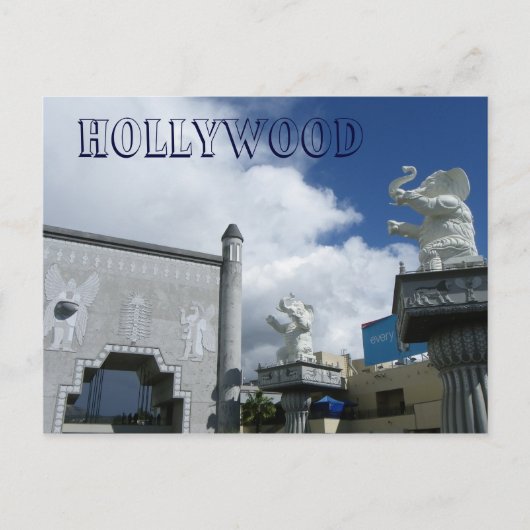 Hollywood Briefkaart! Briefkaart (Voorkant)