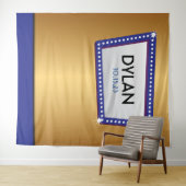 HOLLYWOOD BROADWAY MARQUEE Foto-Op Party Achtergro Wandkleed (In Situ (horizontaal))