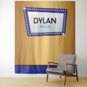 HOLLYWOOD BROADWAY MARQUEE Foto-Op Party Achtergro Wandkleed (In situ)