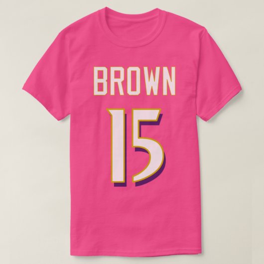 Hollywood Brown T-shirt (Design voorkant)