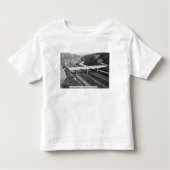 Hollywood, CA Cahuenga Pass Freeway Uitzicht Kinder Shirts (Voorkant)