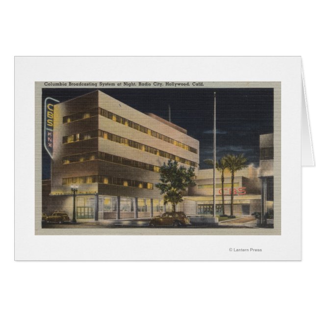 Hollywood, CA - Columbia Broadcasting System (Voorkant Horizontaal)