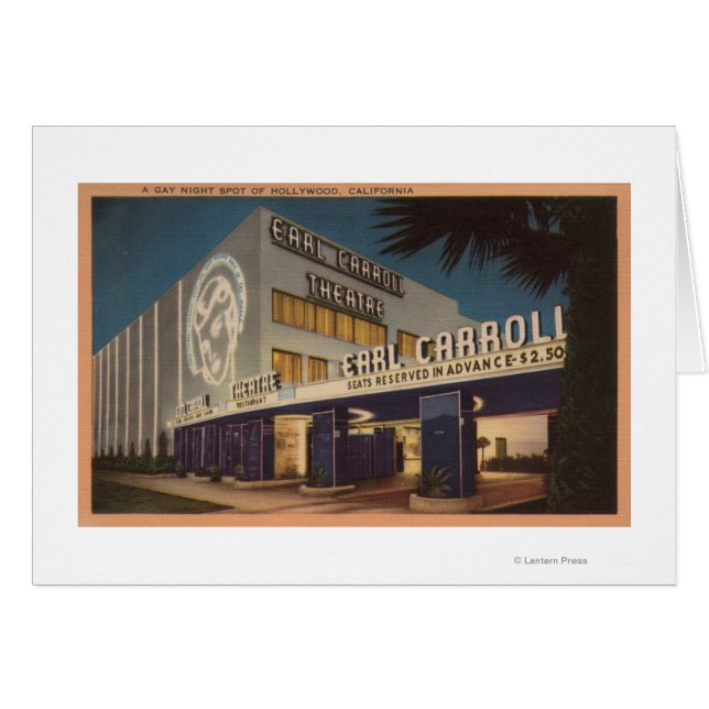 Hollywood, CA - "Een homopavond spot" (Voorkant Horizontaal)