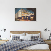 Hollywood, CA - "Een homopavond spot" Canvas Afdruk (Insitu (Slaapkamer))