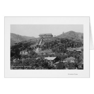 Hollywood, CA Japans tuinen Uitzicht Foto