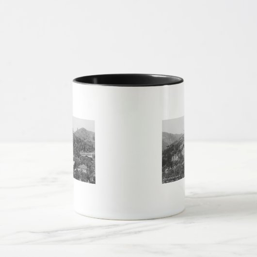 Hollywood, CA Japans tuinen Uitzicht Foto Mok (Midden)