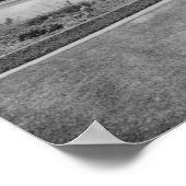 Hollywood, CA Japanse Mansion in Tuinen Poster (Hoek)