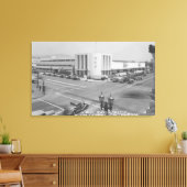 Hollywood, CA Uitzicht van Radio City en NBC Studi Canvas Afdruk (Insitu (Woonkamer))