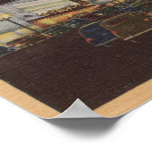 Hollywood, CA-Vine Street, van Sunset Poster (Hoek)