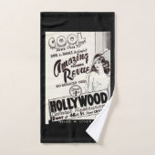 Hollywood Cabaret Restaurant & print uit 1930 Bad Handdoek (Handdoek)