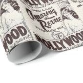 Hollywood Cabaret Restaurant uit 1930 Cadeaupapier (Rol Hoek)