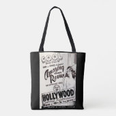 Hollywood Cabaret Restaurant uit 1930 Tote Bag (Achterkant)