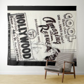 Hollywood Cabaret Restaurant uit 1930 Wandkleed (In Situ (horizontaal))