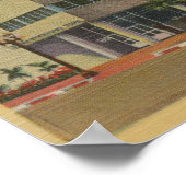 Hollywood, CAColumbia Square, KNX Broadcasting Poster (Hoek)