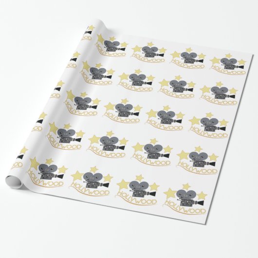 Hollywood Cadeaupapier (Uitgerold)