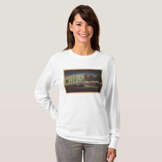 Hollywood, CAEarl Carroll Theater & Restaurant T-shirt (Voorkant volledig)