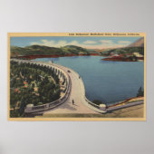 Hollywood, CALake Hollywood & Mulholland Drive Poster (Voorkant)