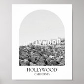 Hollywood California Arch fotoprint Poster (Voorkant)