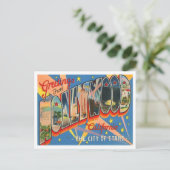 Hollywood, California  Big Letters Briefkaart (Staand voorkant)