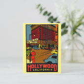 Hollywood California Briefkaart (Staand voorkant)